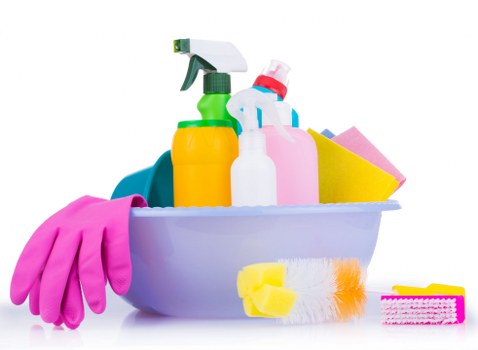 Bathroom and limescale cleaning as part of an end of tenancy service