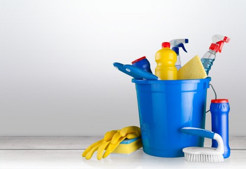 Regular office cleaning in Stockwell for a modern commercial workspace