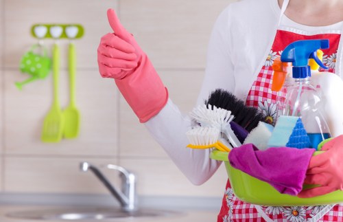Recurring cleaning support for a Stockwell business premises