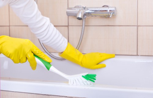 Post-construction cleaning for a Stockwell commercial unit