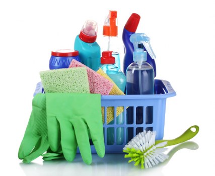 Cleaning a tiled floor in a Stockwell kitchen or commercial space