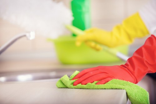 Deep cleaning carpets in a Stockwell retail or business premises